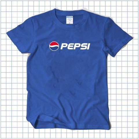 ผ้าฝ้ายแท้ Pepsi Cola Commemorative Edition เสื้อยืดแขนสั้น Coca Cola Juice Pepsi Cola, Unisex