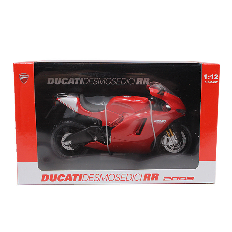 Junji 1:12 Ducati Desmosedici RR 2009 Motorcycle Model – ของแต่งรถ โมเดลรถมอเตอร์ไซค์สะสมคุณภาพสูง