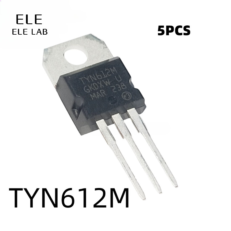 5 ชิ้นเดิม TYN412 TYN610 TYN612 TYN812 TYN825 TYN1225 YN612 MRG TRG Series Single-Direction Thristor