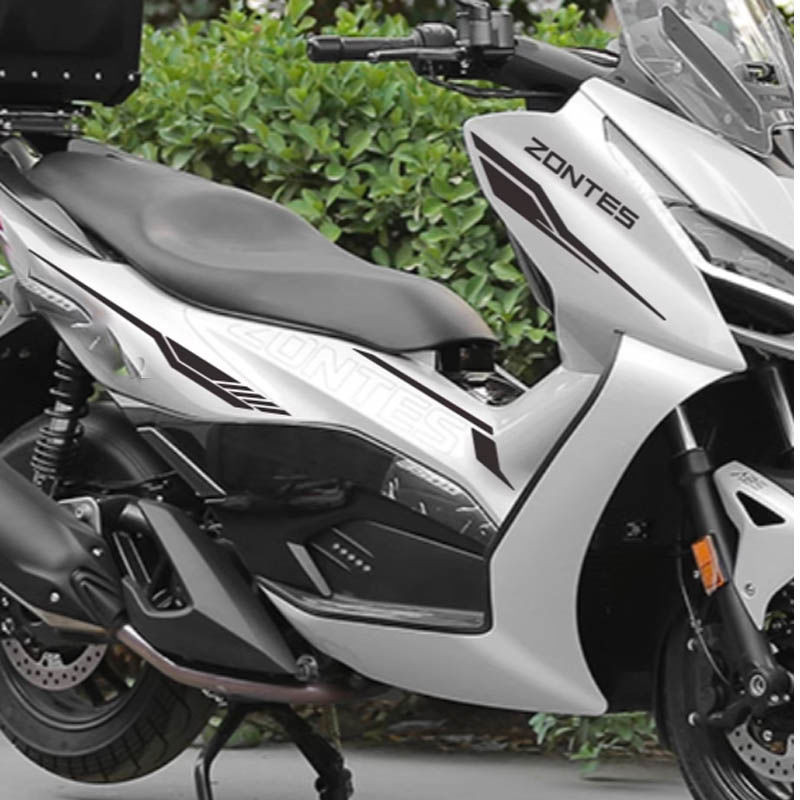 Zontes 350D อุปกรณ์เสริมเหมาะสําหรับ Shengshi 350D สติกเกอร์ Latte Decal Printmaking Body Protector ตกแต่งที่ไม่ซ้ํากันกันน้ํารถสติกเกอร์