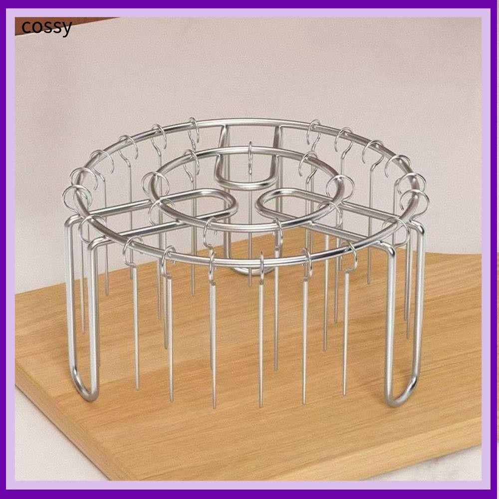 คอสซี่ ตะแกรงย่างแนวตั้ง, ตะแกรงสตริงที่ถอดออกได้ผู้ถือเสียบ, สแตนเลส 12/24/49เข็มอบสําหรับอุปกรณ์เสริมหม้อทอดอากาศ