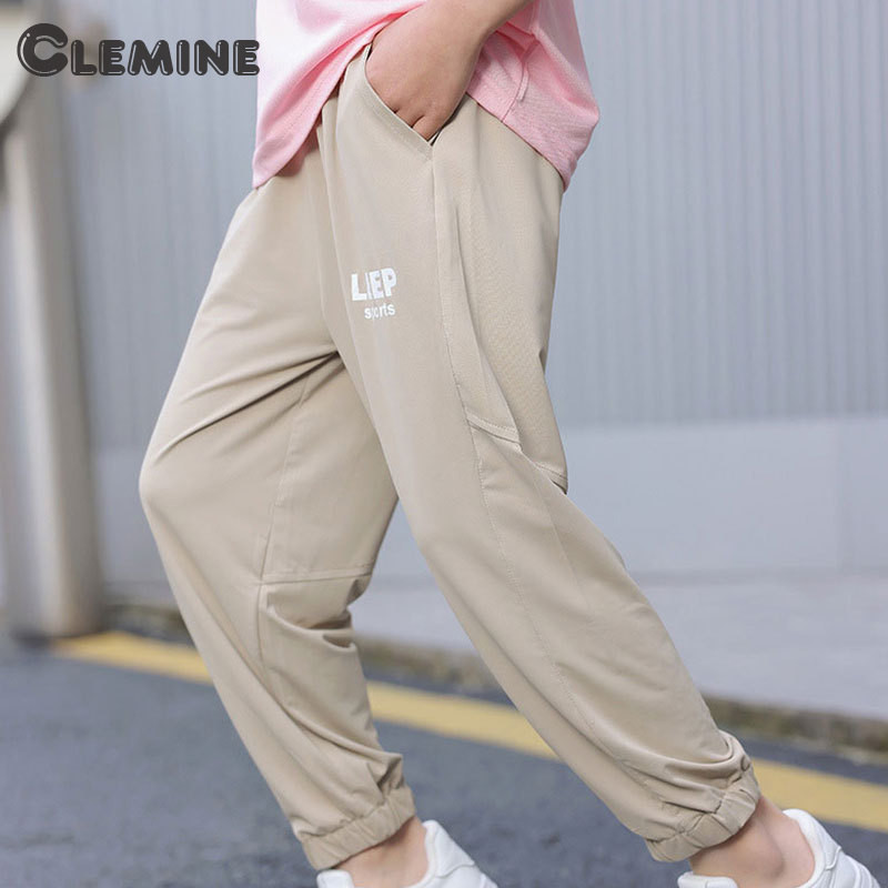 Clemine กางเกงเลกกิ้ง กันแดด แบบแห้งเร็ว สําหรับเด็กผู้ชาย