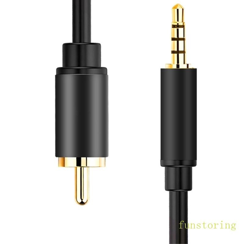 Fun สายเคเบิลโคแอกเชียล TAC512 3 5 มม. เป็น 3 5 มม. สําหรับระบบโฮมเธียเตอร์ SPDIF