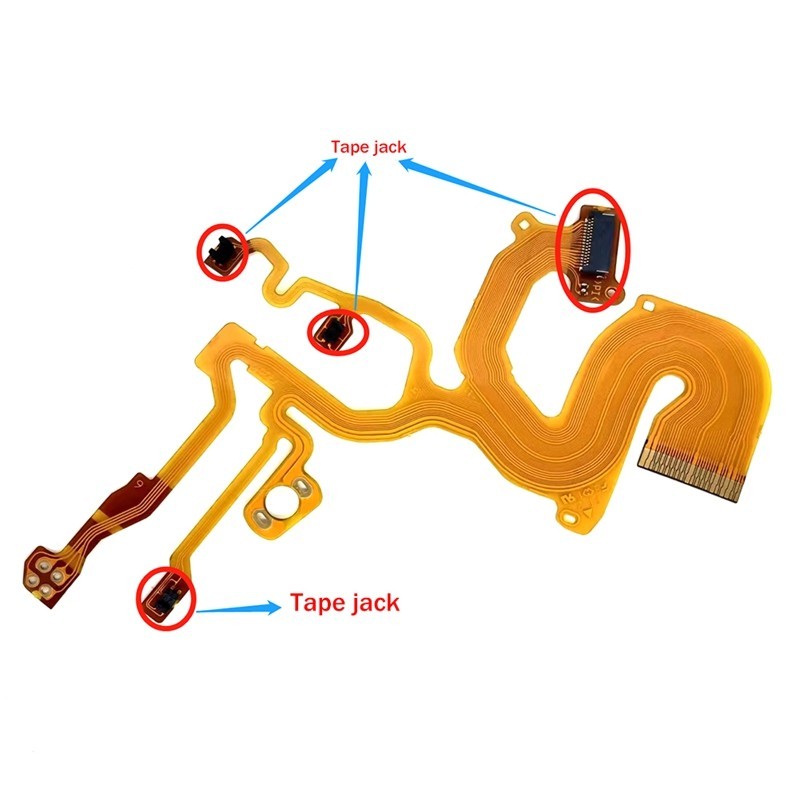 1PCS เลนส์ Flex Cable DSC-W730 DSC-W830 W730 W830 กล้องดิจิตอล