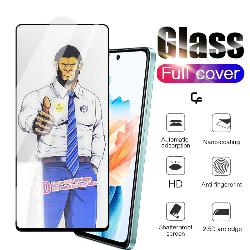 คิงคอง กอริลลา กระจกนิรภัย สำหรับ OPPO A79 A18 A38 A98 A58 A77 A57 A77S A78 A74 A76 A96 A95 A94 A17 