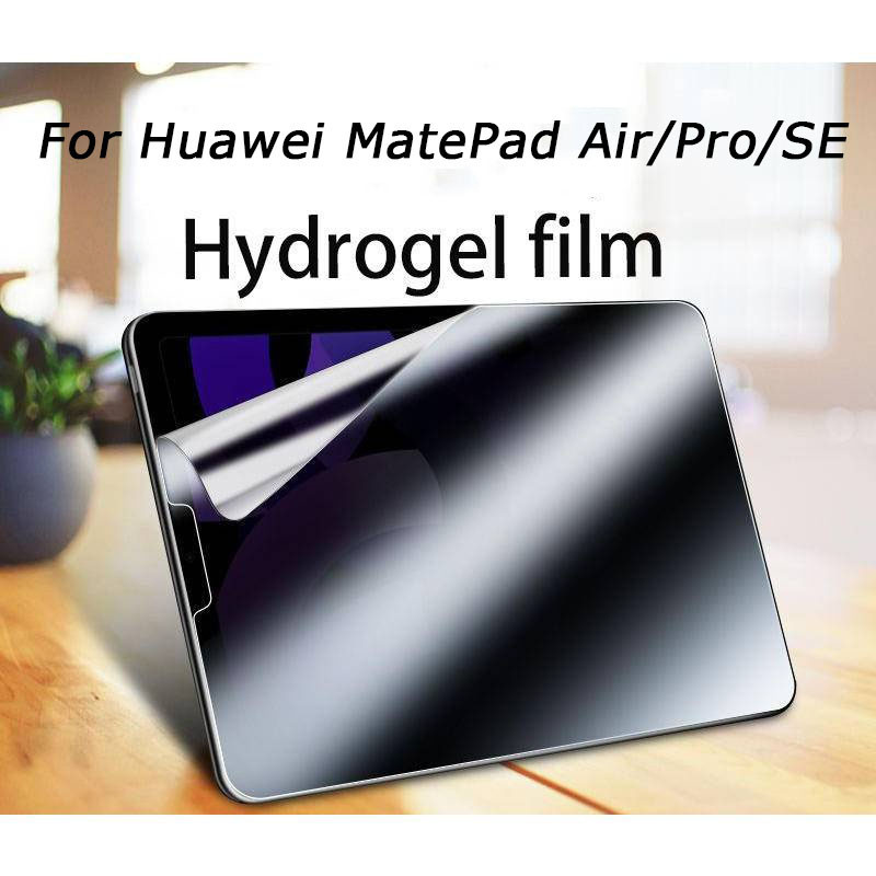 Huawei MatePadAir MatePadPro MatePadSE ฟิล์มไฮโดรเจล ป้องกันรอยขีดข่วน ป้องกันรอยนิ้วมือ แท็บเล็ต สําหรับ Huawei MatePad Pro Air SE 10.4 10.8 11 11.5 นิ้ว