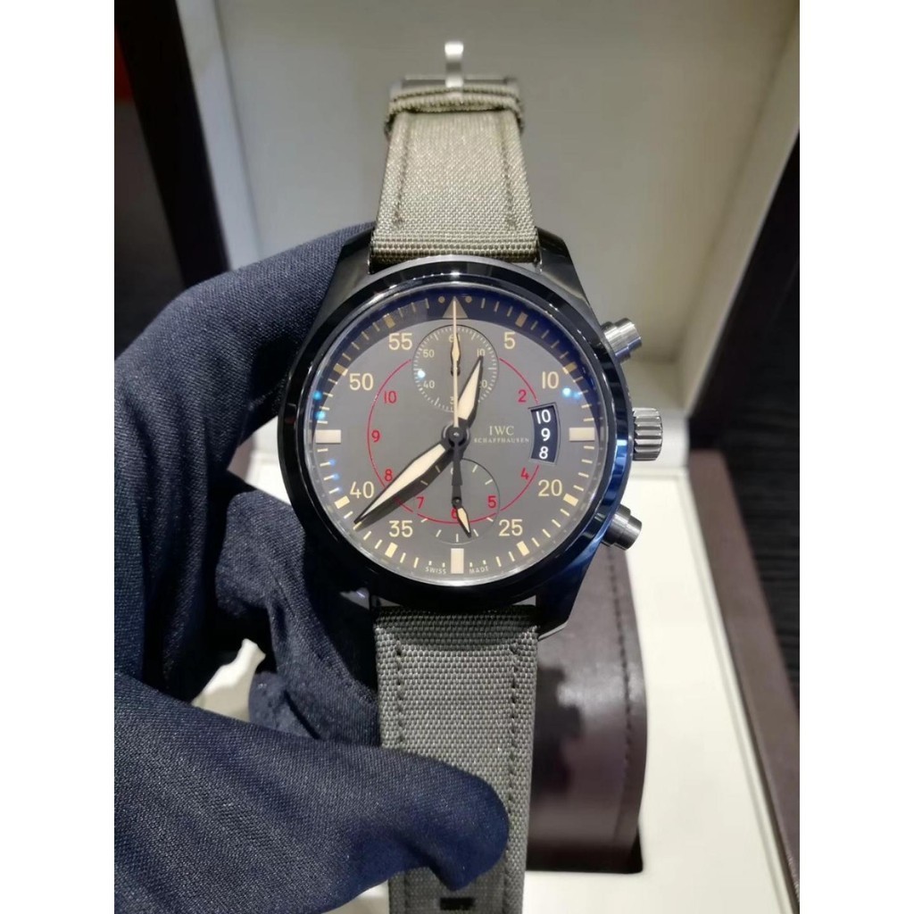 Iwc/iwc Watch Pilot Series Titanium Ceramic Automatic Mechanical Men 's Watch IW388002
