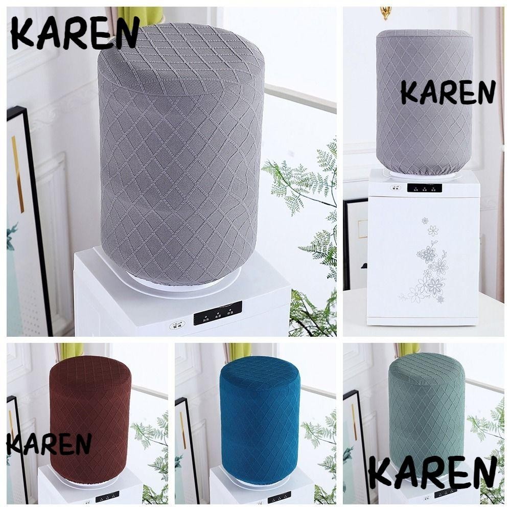 Karen ผ้าคลุมถังเก็บน้ํา ยืดหยุ่นสูง กันฝุ่น ทนทาน ใช้ซ้ําได้ สําหรับครัวเรือน 1 ชิ้น