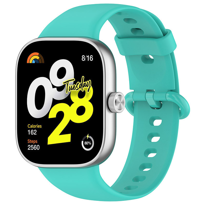สายรัดข้อมือซิลิโคน กันน้ํา แบบเปลี่ยน สําหรับ Redmi Watch4