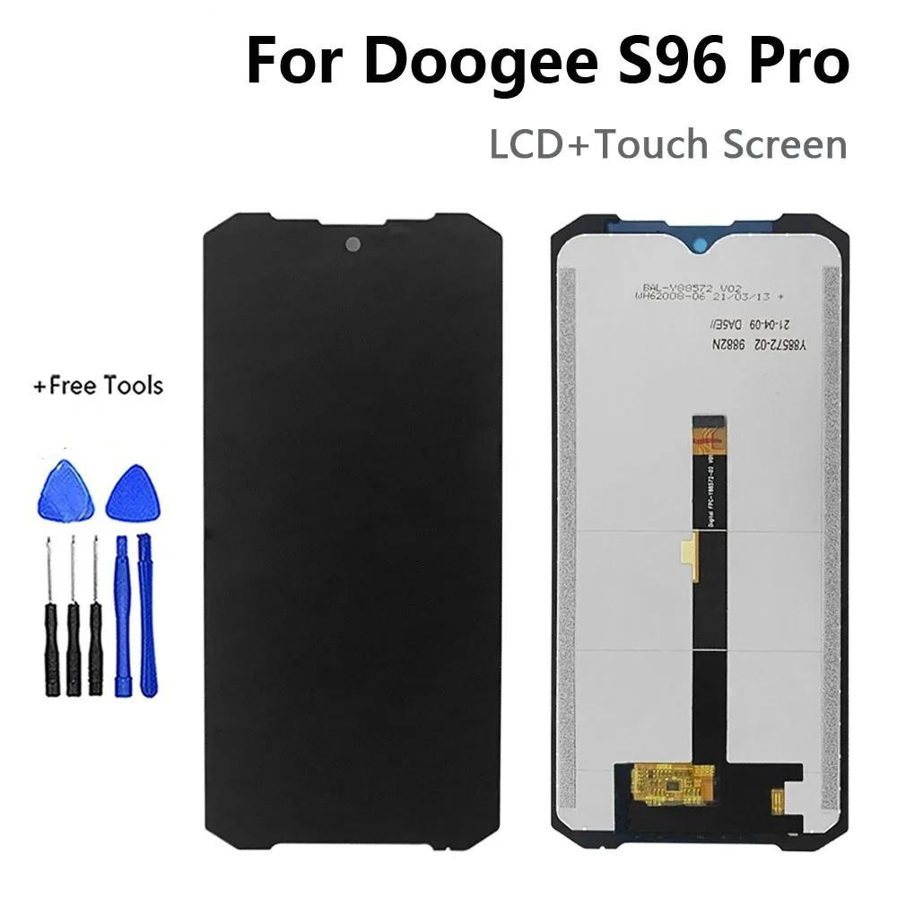 หน้าจอแสดงผลสัมผัสดิจิทัล LCD สําหรับ Doogee S96 Pro Doogee S96 Pro S96Pro