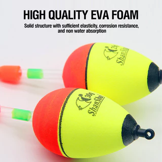 1PC 5-80g EVA โฟมตกปลา Bobber ตกปลาลอย Bobbers ทุ่นสําหรับ Pike Perch ปลาคาร์พเบสพยุงอุปกรณ์ตกปลา