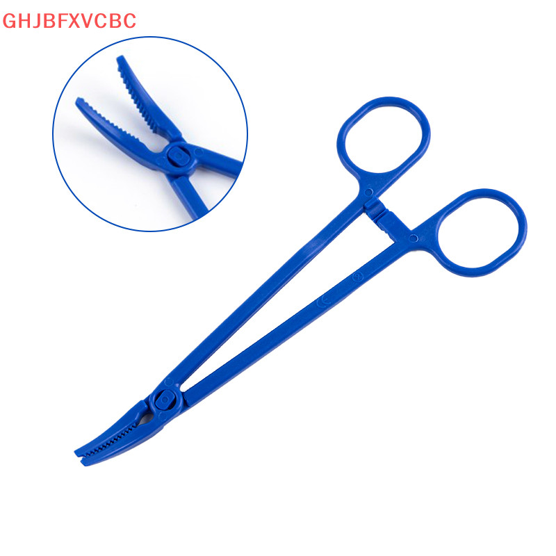 Zhechuiaa.th Hemostat Forceps Sharp Mouth Pliers Surgical Cottonball Sponge Clamp ราคาไม ่ แพง