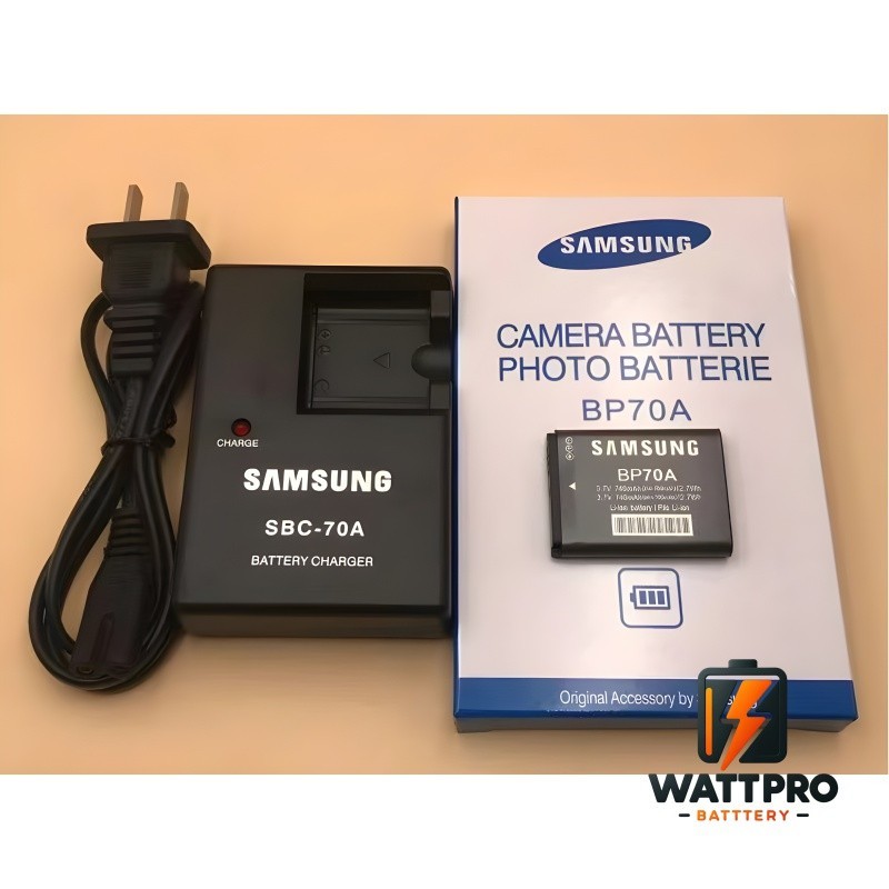 แบตเตอรี่ BP70A สำหรับกล้อง Samsung MV800, ST77, ST88
