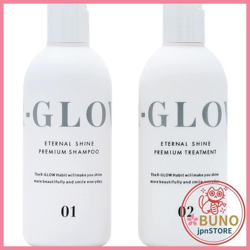 R-GLOW Shampoo and Treatment are salon-exclusive hair care products that improve hair quality and are gentle on the scalp. They contain amino acids, horse oil, and honey for beauty and hair care. This gift set includes 250ml each of shampoo and treatment.