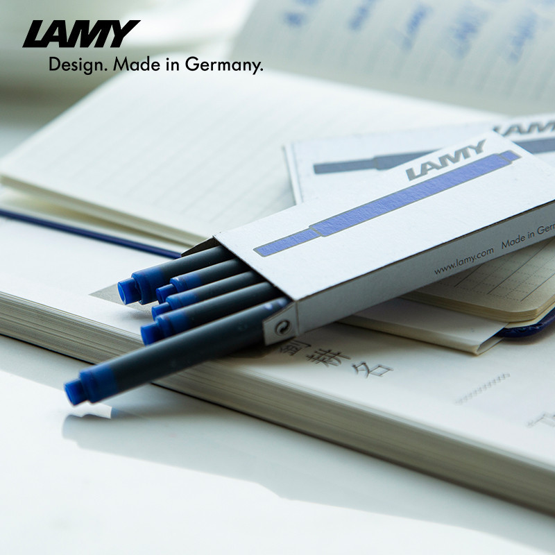 [ซื้อ 2 แถม 1] LAMY ปากกาหมึกเติม 4 สี Sac หมึกเยอรมัน T10 ถอดเปลี่ยนได้ Non-Carbon Fountain ปากกาเติมหมึก Universal 3 กล่อง