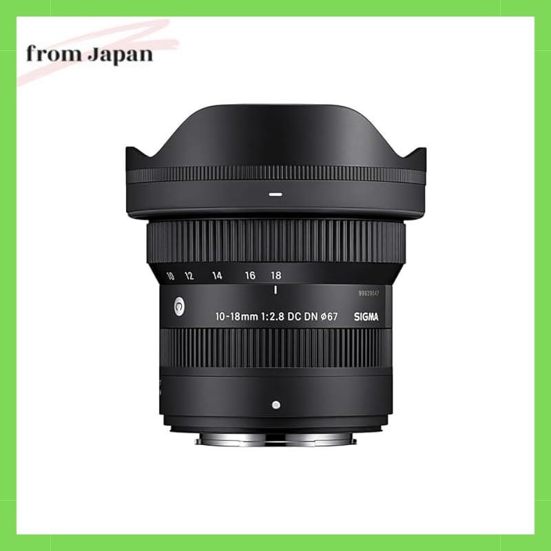 Sigma Sigma Sigma Fujifilm X Mount 10-18 มม.F2.8 Dc Dn ซูมมุมกว ้ าง Aps-C ร ่ วมสมัย Mirrorless เท ่ านั ้ น

