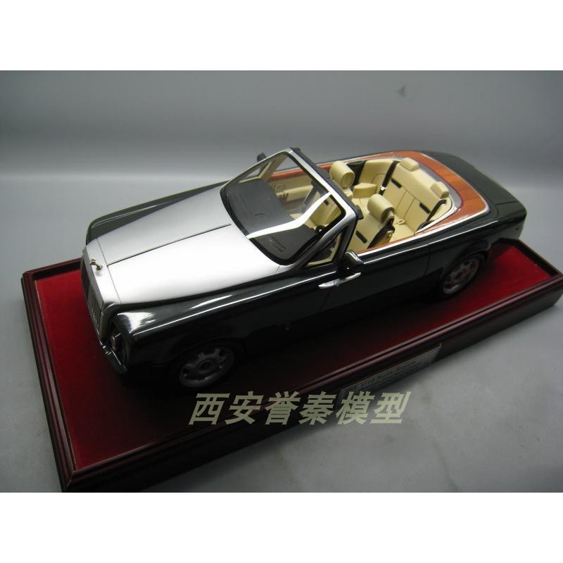1/18 Resin Figure Limited Edition Rolls-Royce PHANTOM PHANTOM เปิดประทุน