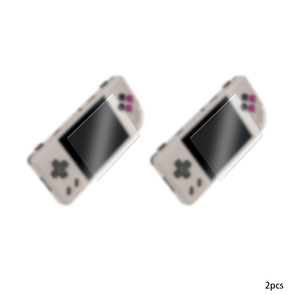 2 ชิ้นตัวป้องกันหน้าจอแบบนุ่มสําหรับ ANBERNIC RG28XX คอนโซลเกมมือถือฟิล์มป้องกันจอแสดงผลอุปกรณ์ป้องกันหน้าจอ
