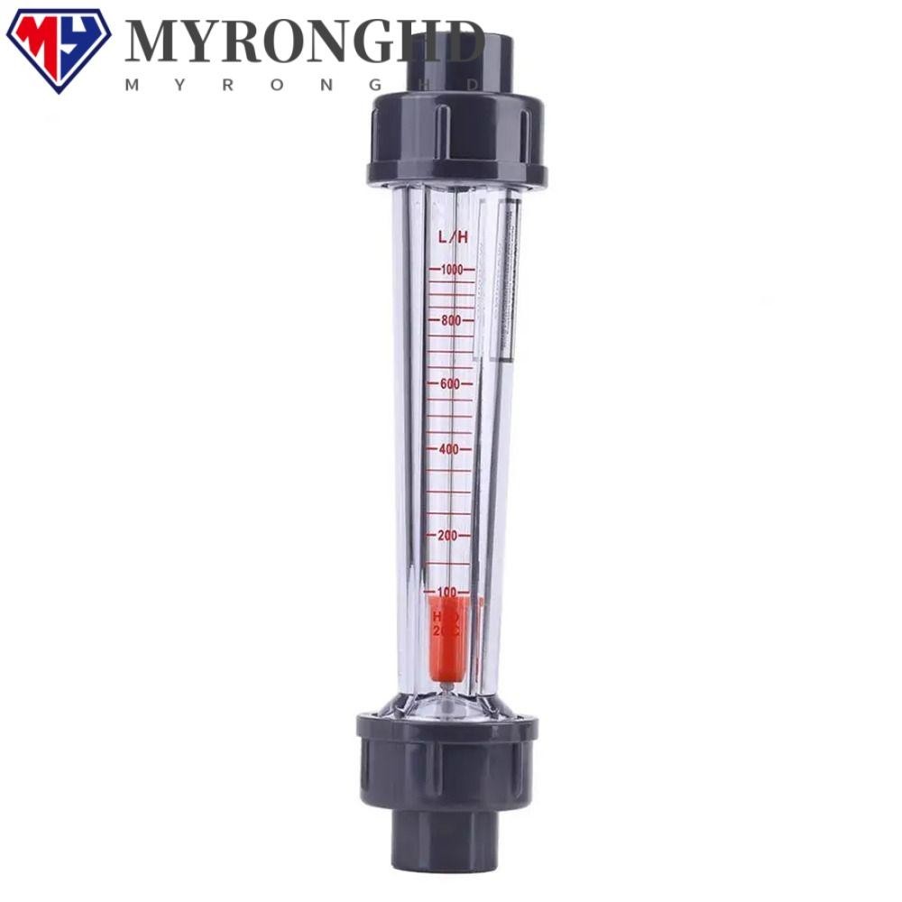Myronghd Rotameters, LZS-15D 100-1000L/H Peak Flow Meter, ท ่ อพลาสติกคุณภาพสูง Liquid Water Flow Meter