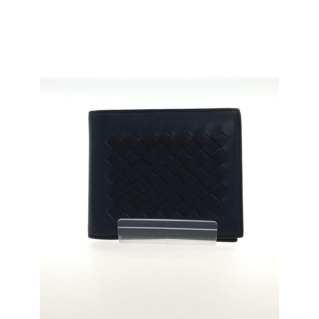 Bottega Veneta(โบเตก้า เวเนต้า) Bi-fold Wallet Mens Navy Direct from Japan Secondhand
