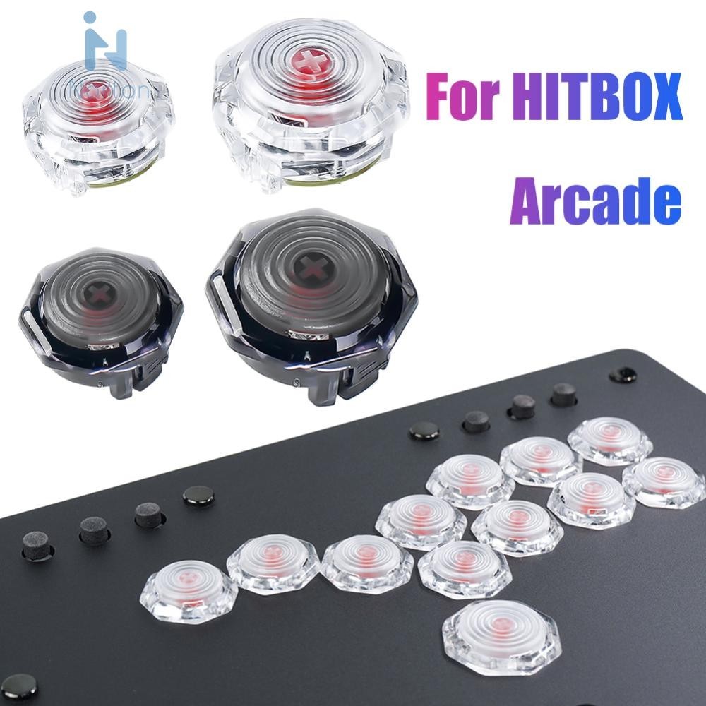 ปุ ่ มหัวเข ็ มขัดคริสตัล Caps Mechanical Keycap 24MM/30MM สําหรับ HITBOX Arcade [Norton.th ]