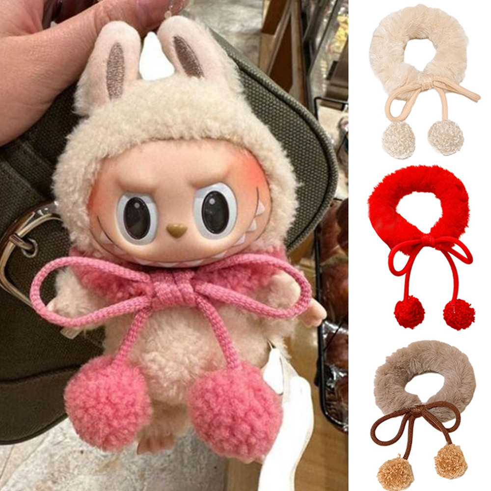 1pcs ตุ ๊ กตาผมห ่ วง Hairball แหวนอุปกรณ ์ เสริมผมหางม ้ า Hairband