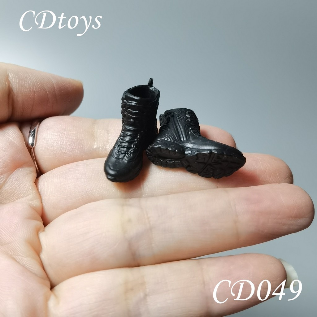 คลังสินค ้ าพร ้ อม cdtoys CD049 1/12 Soldier Solid Sports Shoes Running Shoes Model เหมาะสําหรับ 1/12 Body - รูปที่ 6