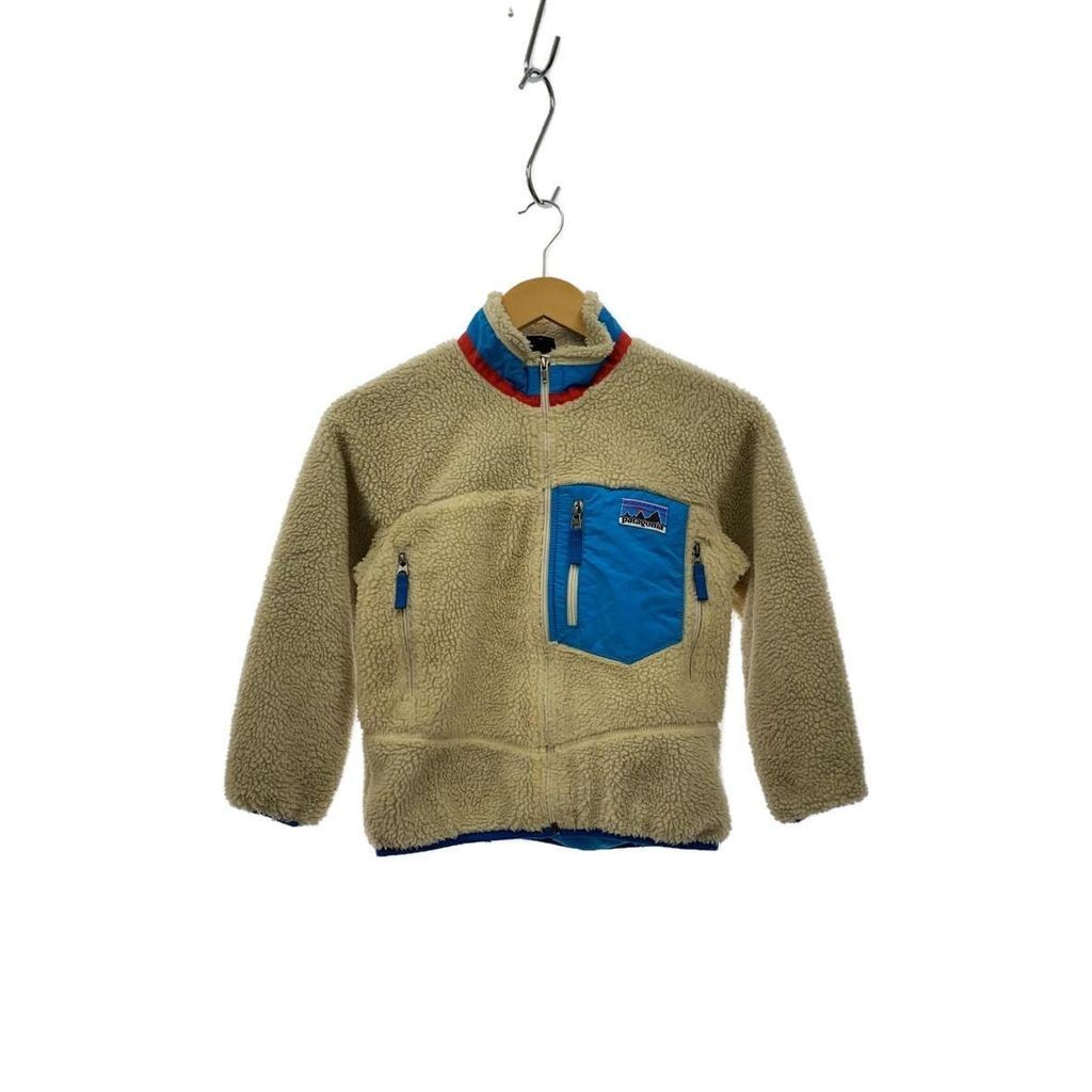 Patagonia Kids Jacket S Polyester CRM Solid Color 65643FA12 Retro X Direct from Japan Secondhand
