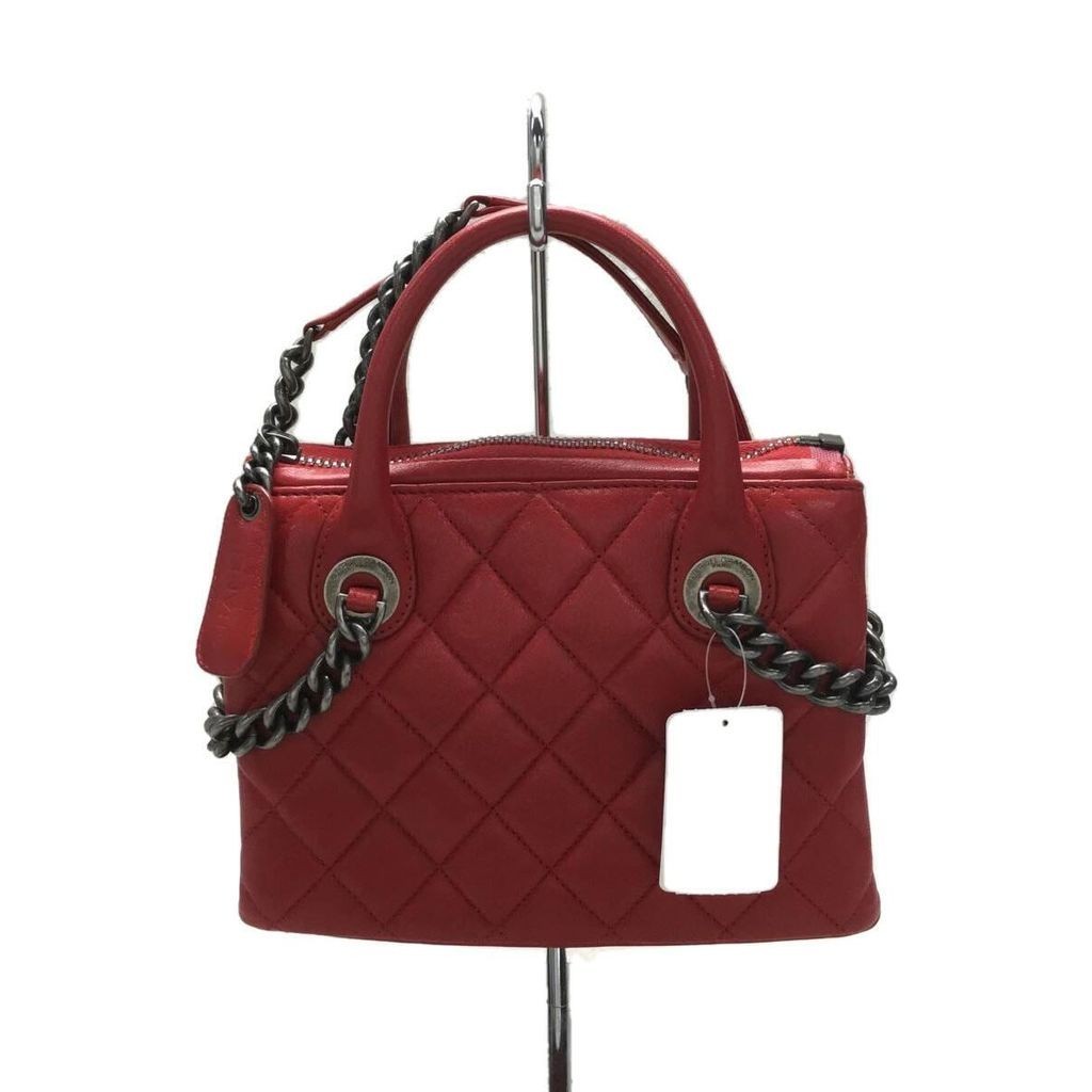 CHANEL Women's Bag BOY Matelasse Red Direct from Japan Secondhand