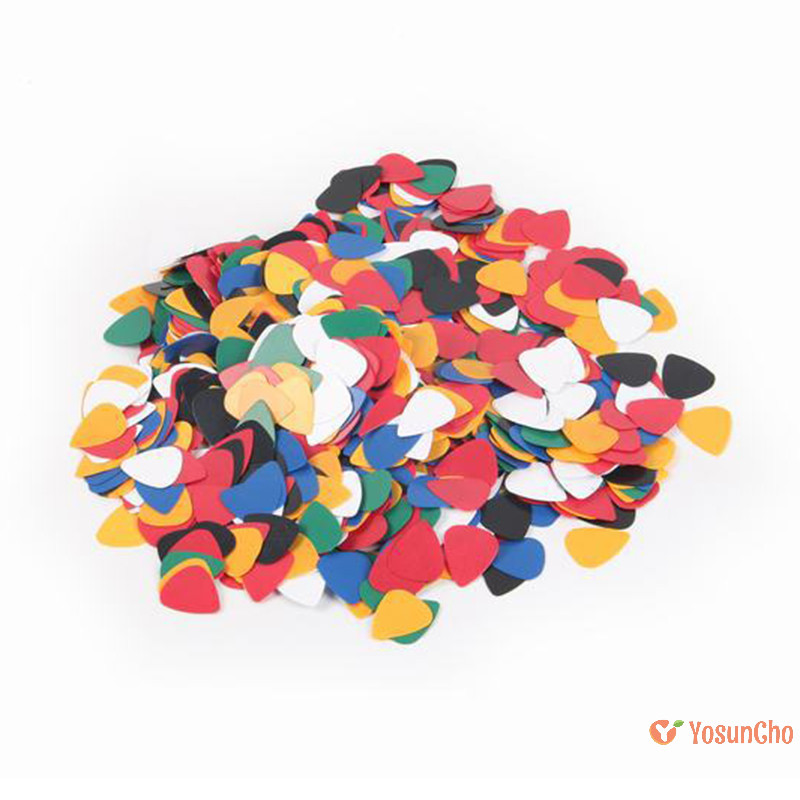 Yosuncho ] 100PCS ABS Acoustic Ukulele Bass กีตาร ์ ไฟฟ ้ า Picks Plectrums อุปกรณ ์ เสริมใหม ่