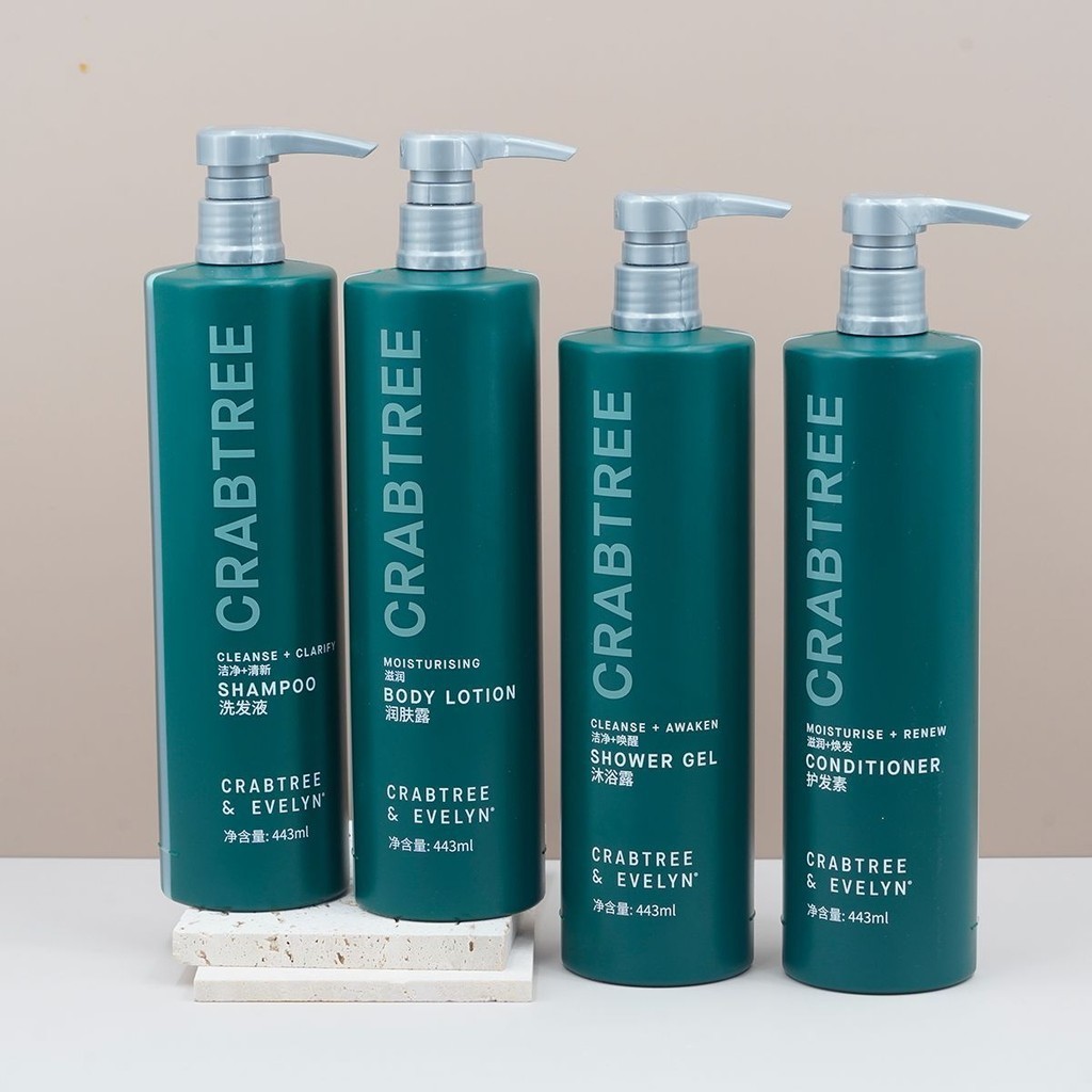 Crabtree & Evelyn/Crabtree & Evelyn แชมพู คอนดิชั่นเนอร์ บอดี้ วอช บอดี้โลชั่น