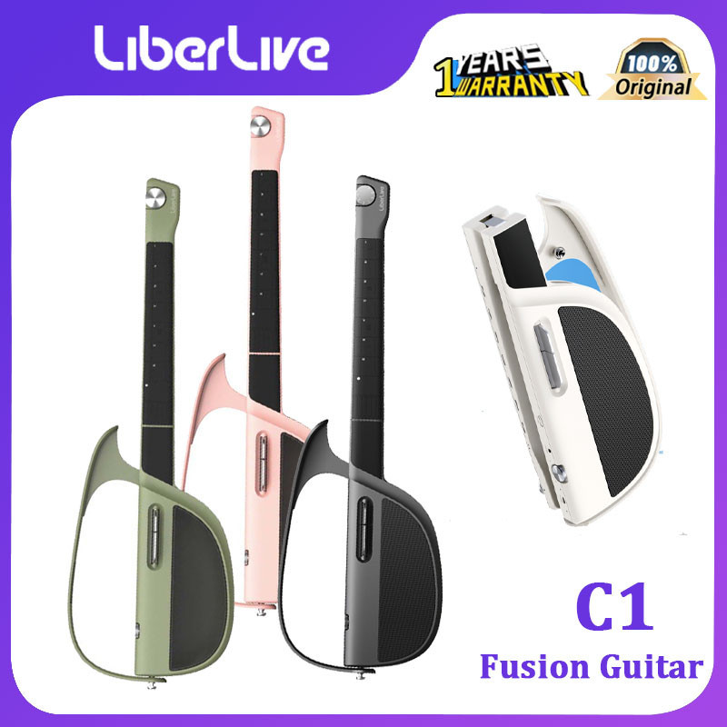 LiberLive C1 กีต้าร์ฟิวชั่นแบบไม่มีสาย กีตาร์อัตโนมัติ ร้องเพลง วงเดียว