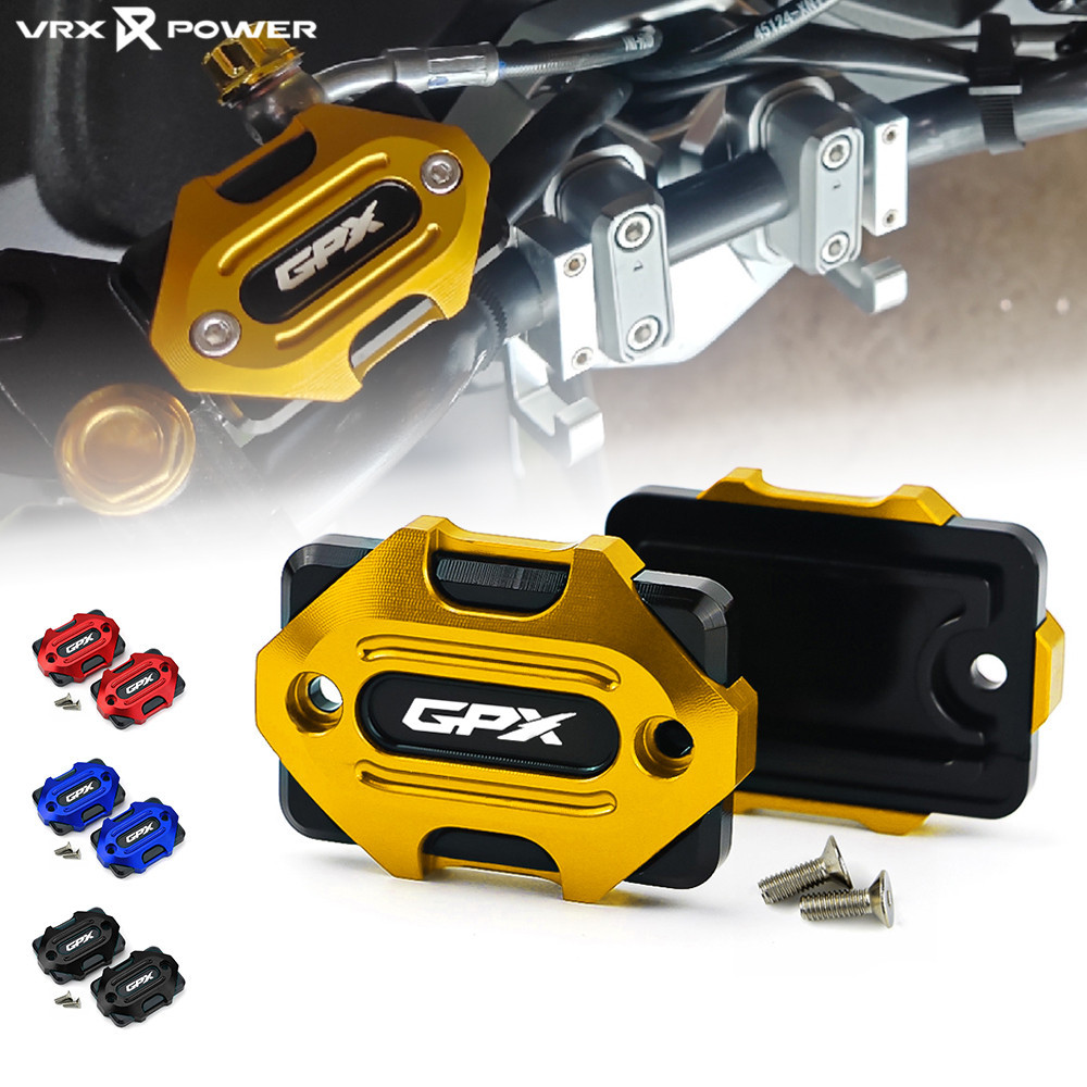 สําหรับ GPX Drone 150 4v รถจักรยานยนต ์ CNC เบรคหน ้ าน ้ ํามันหมวกกระบอกคลัทช ์ ดัดแปลงอุปกรณ ์ เสริม