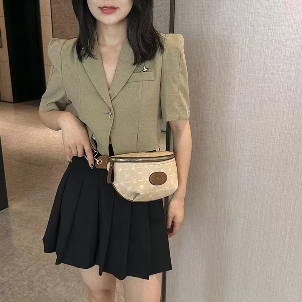 【พร้อมส่ง】Miss Bag Fashion กระเป๋าคาดหน้าอก สไตล์เกาหลี กระเป๋าสะพายไหล่เดียว