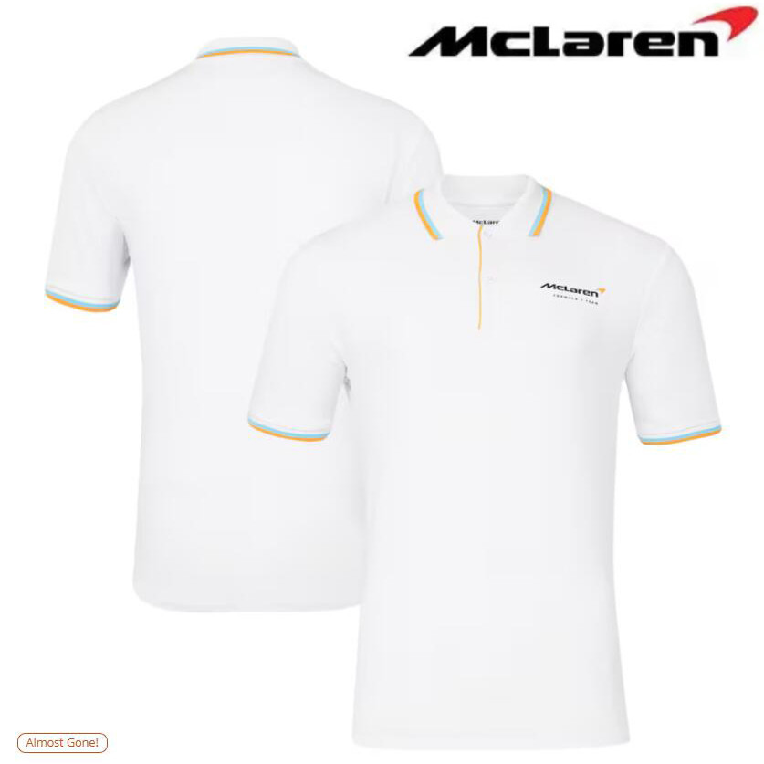 2026 ใหม่ล่าสุด F1 Racing Suit + Mclaren Team F1 Racing Jersey + ฤดูร้อนผู้ชายและผู้หญิงเสื้อโปโลแขน