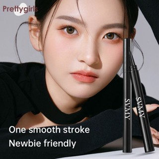 PY.th SVMY อายไลเนอร์ สีดํา กันน้ำ ไม่เป็นก้อน สำหรับแต่งหน้…