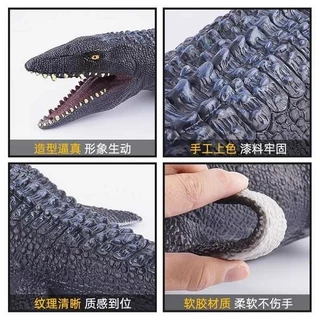ขนาดใหญ่ยางนุ่ม Mosasaurus ของเล่นจําลองสัตว์ทะเลไดโนเสาร์มอนสเตอร์รุ่น Godzilla Canglong เด็กของขวัญ