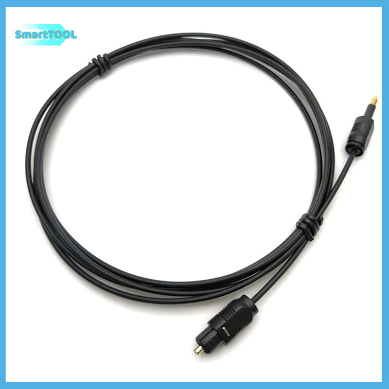 Utzn > 1.96Ft Toslink Male to Mini Plug 3.5 มม.ชายดิจิตอล Optical SPDIF Audio Cable ใหม ่