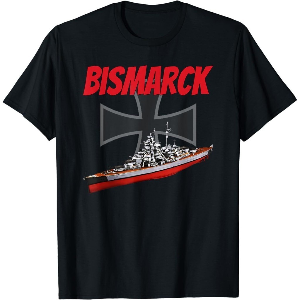 เสื้อยืด New Limited German Battleship Bismarck Ww2