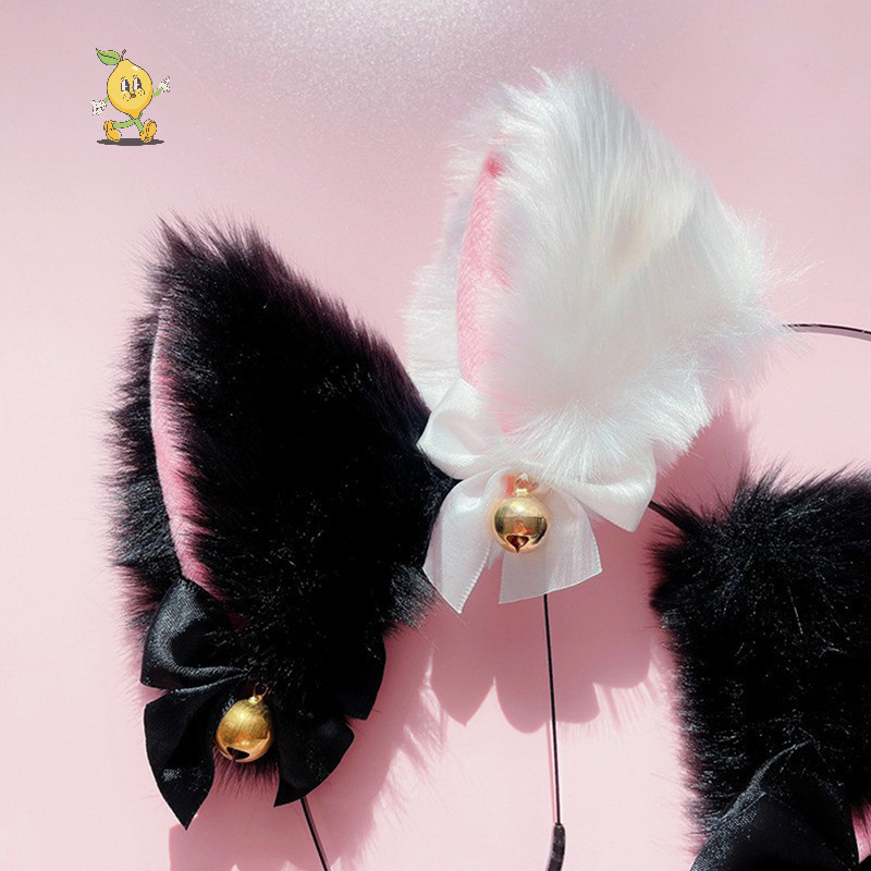 [mozh] หูเซ็กซี่สําหรับผู้หญิงสาวลูกไม้สร้อยคอโบว์ตุ๊กตา Hairband คอสเพลย์ Masquerade-Party เครื่องแต่งกายอุปกรณ์เสริมผม [TH] - รูปที่ 4