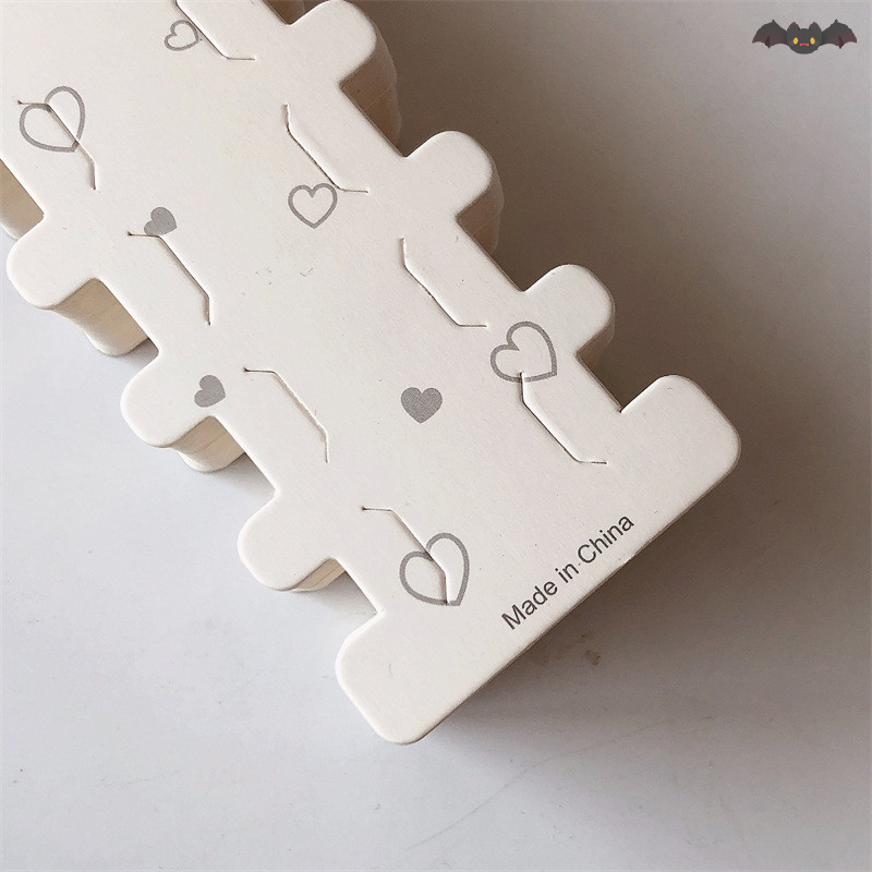 [PE] 50pcs Hairpin ยาวกระดาษการ์ด Hairband การ์ดแสดงผลสําหรับ DIY เครื่องประดับผมบรรจุกิ๊บติดผม Hairband สร้อยข้อมือขายปลีกราคาแท็ก TH