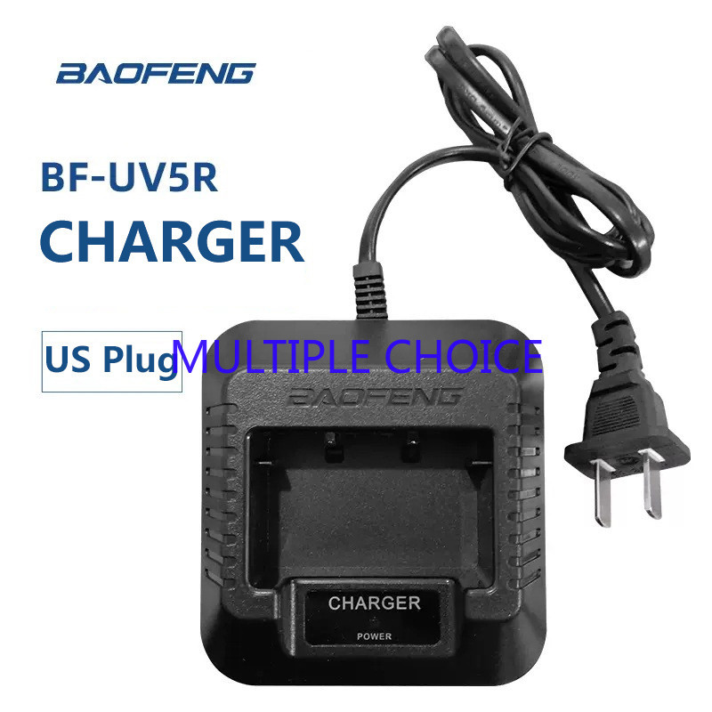 ที่ชาร์จแบตเตอรี่ USB UV5R สำหรับวิทยุสื่อสาร Baofeng UV-5R UV-5RE DM-5R