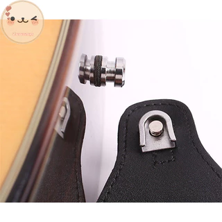 Chee Guitar Strap Lock Metal Bass Strap Studs Anti-offGuitar Strap Locks EN