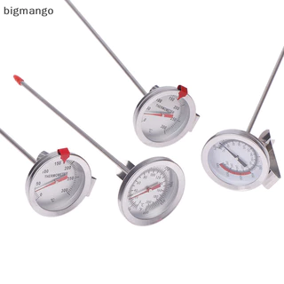 [bigmango] 1PC เครื่องมือห้องครัว Probe นมกาแฟอาหารเครื่องวัดเนื้อสแตนเลสทําอาหารเครื่องวัดอุณหภูมิสต็อกใหม่