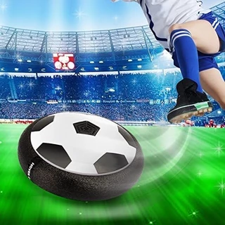 HoverBall ของเล่นลูกฟุตบอล ภายในบ้าน ลูกบอลลอยตัวโดยใช้การดูดลม ขอบนิ่มกันกระแทกและเล่นง่าย มีไฟ LED