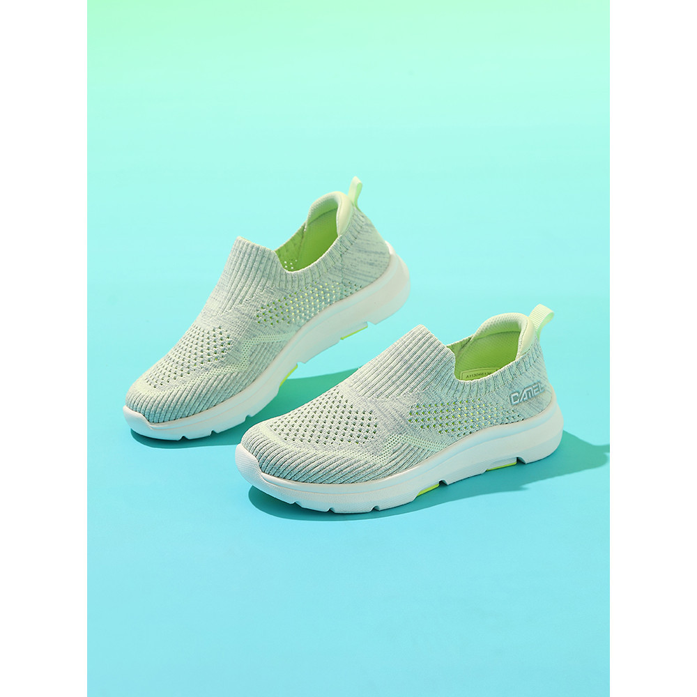 Camel Men Outdoor Leisure Spring Dad Non-Slip Mom Slip-on Sports Mesh Shoes