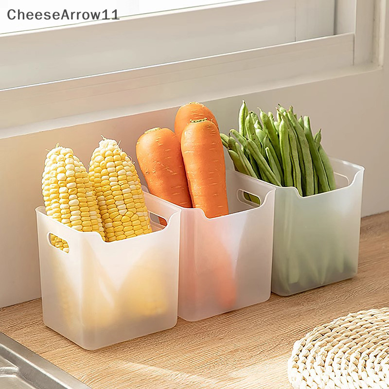 Che 1 ชิ้นตู้เย็นกล่องเก็บอาหารสด Organizer เย็น Crisper ผลไม้เครื่องเทศอาหารกล่องครัวกล่อง TH - รูปที่ 2