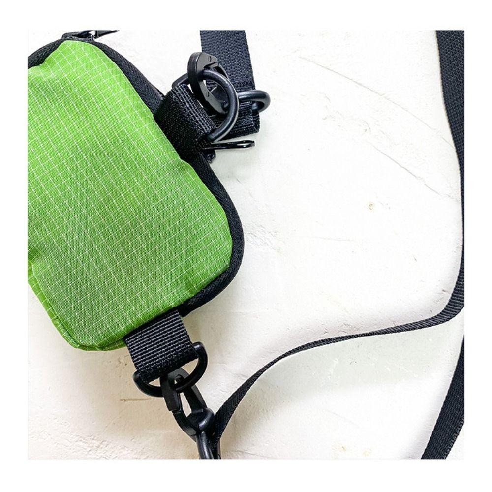 Lilacs กระเป๋าสะพายขนาดเล็ก, กระเป๋าใส่เหรียญ Nylon Messenger Bag, กระเป๋าใส่หูฟังกันน้ํา - รูปที่ 5