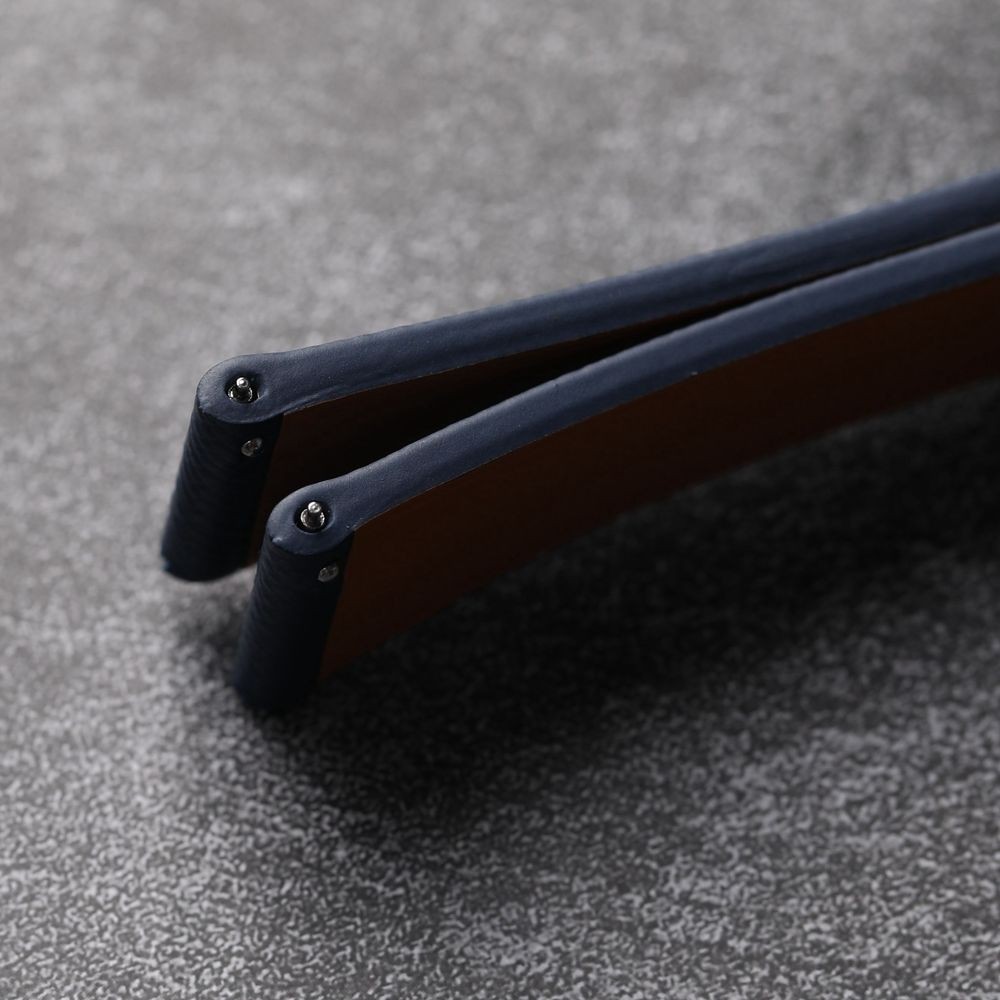Seiko สายนาฬิกาหนังแท้ High-End Handmade Cowhide สายนาฬิกา seiko no.5 18 19 20 22MM สีดําสีฟ้านาฬิกาอุปกรณ์เสริม