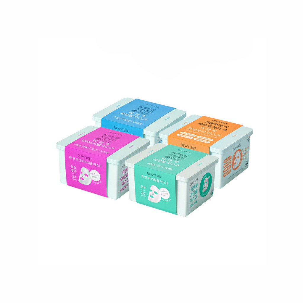 DEWYTREE Pick&Quick 30 Days Mask 30 sheets